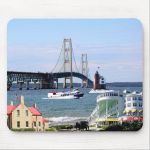 Tapis De Souris Pont Mackinaw Mousepad