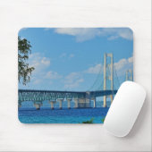Tapis De Souris Pont Mousepad Mackinac (Avec souris)