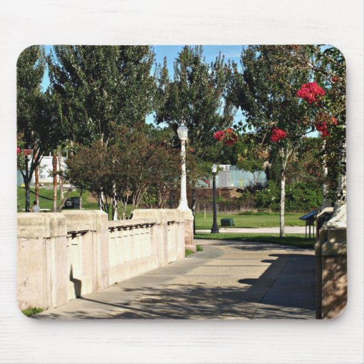 Tapis De Souris Pont piétonnier autour du lac Mirror (Devant)