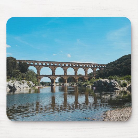 Tapis De Souris Pont romain antique en France (Devant)