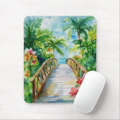 Tapis De Souris Pont tropical (Avec souris)