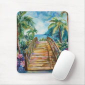 Tapis De Souris Pont Tropical (Avec souris)