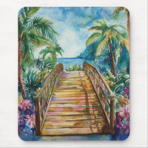 Tapis De Souris Pont Tropical