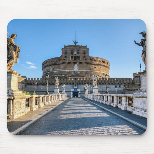 Tapis De Souris Ponte et Château Sant'Angelo - Rome, Italie (Devant)