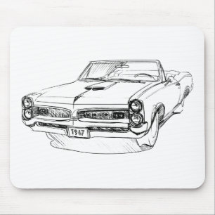 Tapis De Souris Pontiac GTO 1967