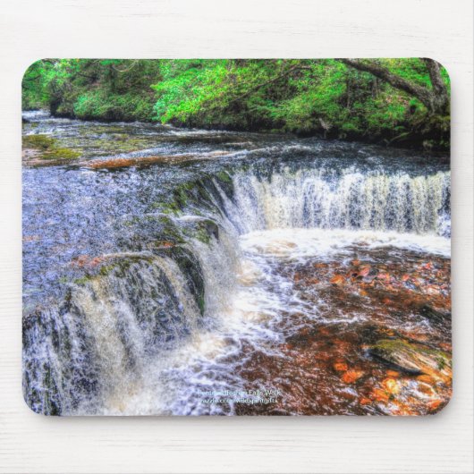 Tapis De Souris Pontneddfechan Falls Walking Trail - Pays de Galle (Devant)