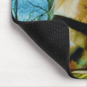 Tapis De Souris Pony miniature blond / Cheval Ciel bleu (Coin)