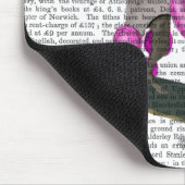 Tapis De Souris Poodé rose et planche à roulettes (Coin)