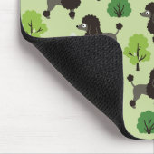 Tapis De Souris Poodle dans le parc (Coin)