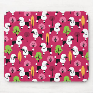 Tapis De Souris Poodle dans le parc