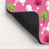 Tapis De Souris Poodle dans le parc (Coin)