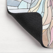 Tapis De Souris Poodle - mosaïque pastel (Coin)