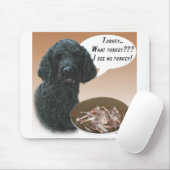 Tapis De Souris Poodle (noir) Turquie (Avec souris)