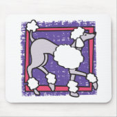 Tapis De Souris POODLE Ordinateur Souris Pad (Devant)