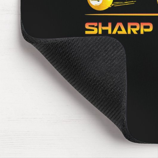 Tapis De Souris Pool Ll Sharp Shop Billiards Gun Jaune (Coin)