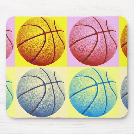 Tapis De Souris Pop Art Basket (Devant)
