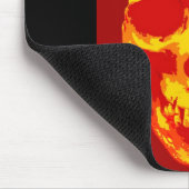 Tapis De Souris Pop Art crâne (Coin)