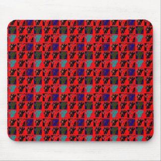 Tapis De Souris Pop Art Elephants