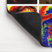 Tapis De Souris Pop Art Gorillas (Coin)