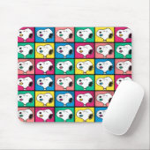 Tapis De Souris Pop Art Snoopy Lips | Mod pour vous Motif (Avec souris)