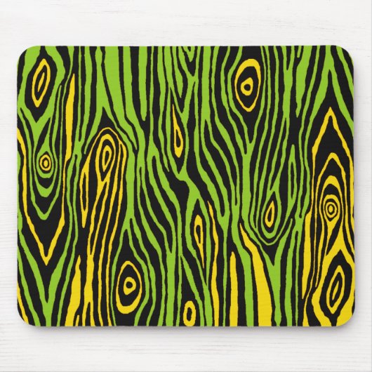 Tapis De Souris Pop Faux Bois (Devant)