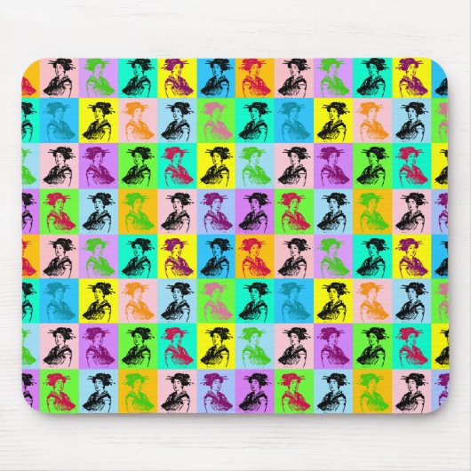 Tapis De Souris Pop Geishas (Devant)