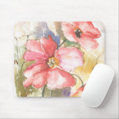 Tapis De Souris Poppies douces I (Avec souris)
