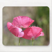 Tapis De Souris Poppies roses   (Devant)