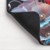 Tapis De Souris Poppies translucides (Coin)
