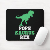 Tapis De Souris Pops-saurus Rex Dino Dinosaure Drôle Popssaurus  (Avec souris)