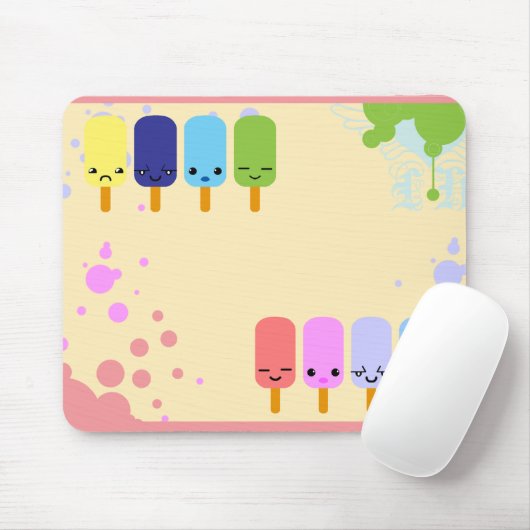 Tapis De Souris Popsicle (Avec souris)