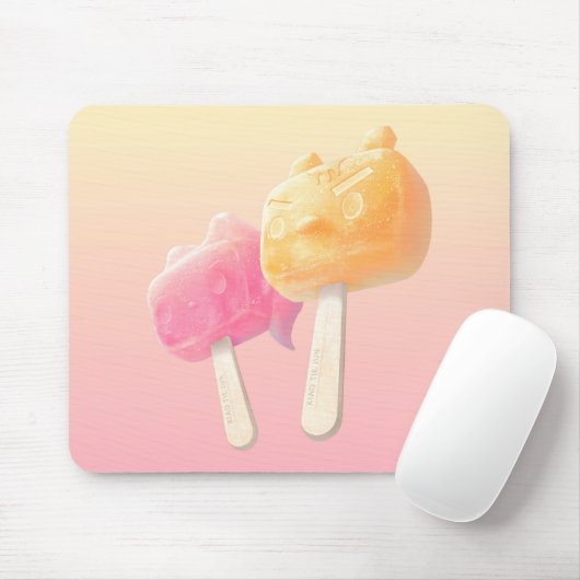 Tapis De Souris Popsicle Souris (Avec souris)