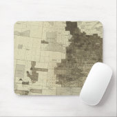 Tapis De Souris Population étrangère par comté (Avec souris)