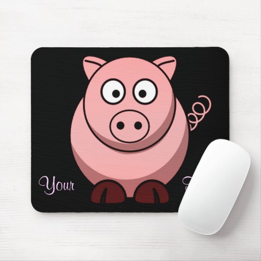 Tapis De Souris Porc (Avec souris)