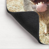 Tapis De Souris Porc de sourire Mousepad (Coin)
