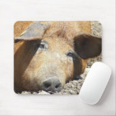 Tapis De Souris Porc" Mousepad "de sommeil (Avec souris)