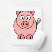 Tapis De Souris Porc rose (Avec souris)