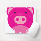 Tapis De Souris Porc rose (Avec souris)
