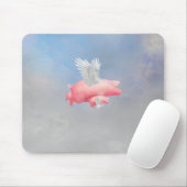 Tapis De Souris Porcelets volants (Avec souris)