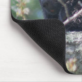 Tapis De Souris Porcupine Dans L'Arbre Nature Animale Photo Mousep (Coin)