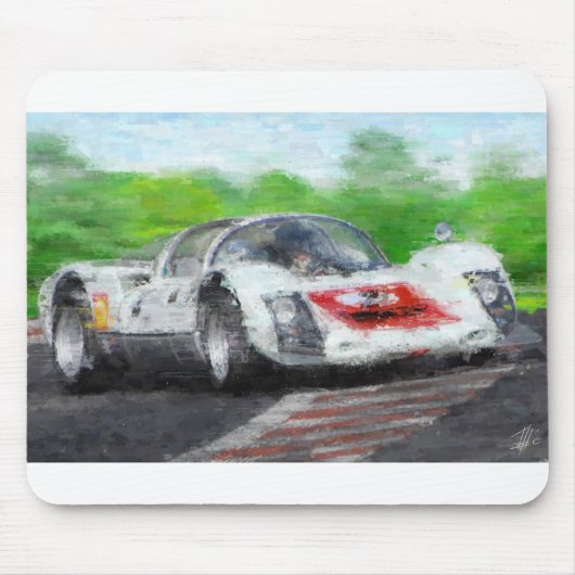 Tapis De Souris Porsche 906 Carrera (Devant)