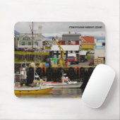 Tapis De Souris Port de Stykisholmur Islande Mousepad (Avec souris)