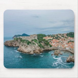 Tapis De Souris Port et centre-ville de Dubrovnik