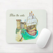 Tapis De Souris Port Galion (Avec souris)
