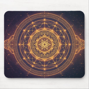 Tapis De Souris Portail de la Lumière Infinie – Un Mandala Sacré