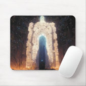 Tapis De Souris Porte à l'éternité Imaginaire Sci-Fi Art (Avec souris)