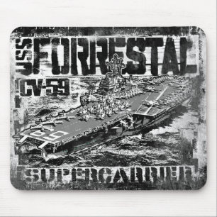 Tapis De Souris Porte-avions Forrestal Souris Pad Mousepad