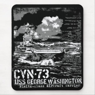 Tapis De Souris Porte-avions George Washington