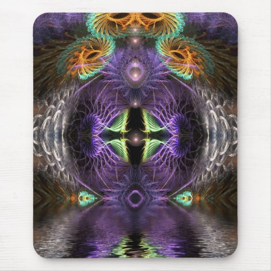 Tapis De Souris Porte d'Imaginaire : Fractal Art Mousepad (Devant)