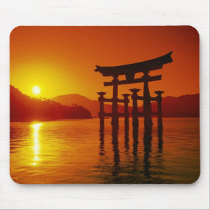 Tapis De Souris Porte O-Torii, sanctuaire Itsukushima, Miyajima,